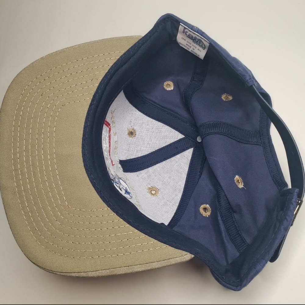 Vintage 1993-1994 Dallas Cowboys Super Bowl Champs Acme Brick strapback hat/cap - Picture 3 of 7